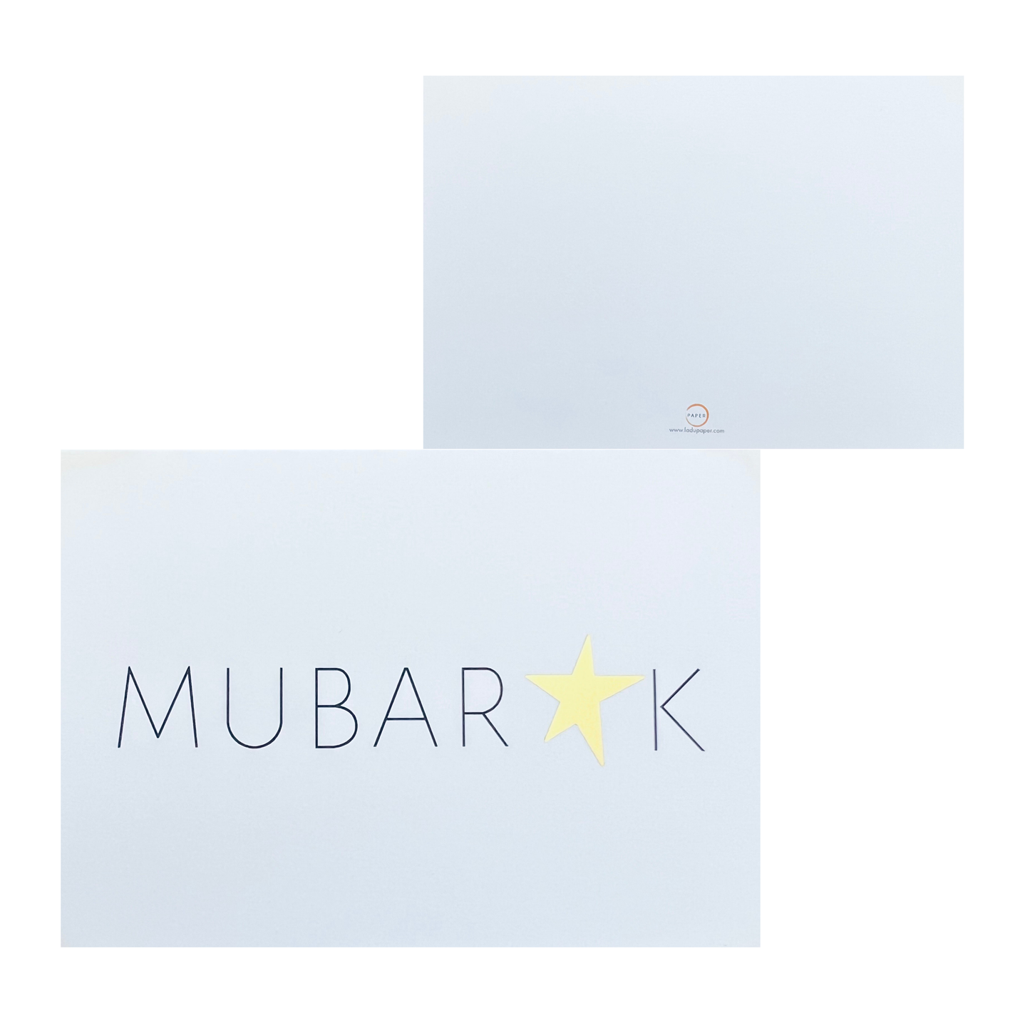 Mubarak Notecard